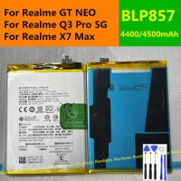 Original BLP857 3.87V 4500mAh Phone Battery For Oppo Realme Q3 Pro 5G RMX2205 , Realme GT Neo RMX3031 , Realme X7 Max Batteries