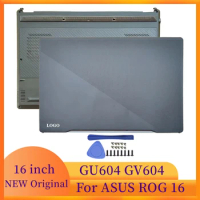 NEW Original Laptops Case For ASUS ROG 16 GU604 GV604 Laptop Screen LCD Back Cover Hinges Bottom Case Flip Version Touch Laptop