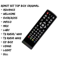 Remot STB semua Merk Set Top Box Universal - Remot Multi Set Top Box - Remot STB semua Merk - Remote