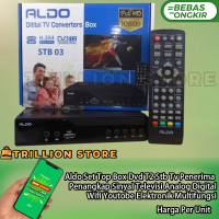 Aldo Set Top Box DVB T2 STB 03 Digital Penerima Penangkap Sinyal Tipi Tivi Analog Televisi Analok Di