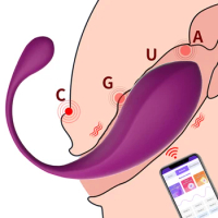APP Remote Control Vibrating Egg Wearable Panties Vaginal Kegel Ball Vibrator G Spot Clitoris Stimulator Adult Sex Toy For Women