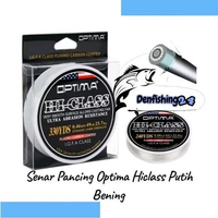Senar Pancing Optima Hiclass Fluoro Carbon Putih Bening 0.40mm
