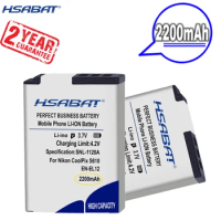 New Arrival [ HSABAT ] Battery for Nikon CoolPix S610 S610c S620 S630 S710 S1000pj P300 P310 P330 S6200 S6300 S9400 S9500