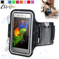 Sport Arm Band Jogging Phone Case for Sony Xperia XZ Premium G8141 / XZ Premium Dual G8142 Waterproof PU Leather Cover Fundas