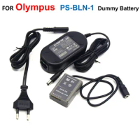PS-BLN-1 DC Coupler BLN1 Dummy Battery+AC-E6 AC Power Adapter Supply For Olympus OM-D E-M5 OM-D E-M5 II 2 E-M1 PEN E-P5 Camera