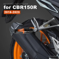 Crash Pad Motorcycle Aluminum Exhaust Slider for Honda CBR150R Accessories CBR 150R 150 R 2015-2023 2018 2019 2020 2021 2022