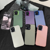 เคสโทรศัพท์สำหรับ Realme 10/10 5G/9I 5G TPU+PC เคสสีเงินสีสันสดใส