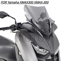 Windscreen Windshield With Front Mask Panel Modified Motorcycle Accessories FOR Yamaha XMAX300 XMAX-300