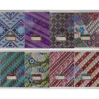Sampul Buku Kertas Boxy / Big Boss BAMBOO Batik