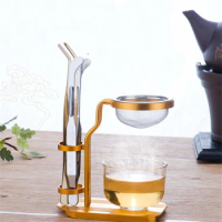 Stainless Steel Stand Holder Manual Pour Over Drip Coffee Juice Tea Leaf Filter Cup Bracket Home Supplies Thicken