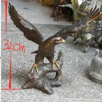 Blessings of Bronze Statue, Grand Exhibition Eagle 32CM