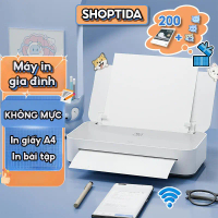HPRT Máy In Nhiệt A4 WiFi GT1 Nhỏ Gọn Tiết Kiệm Không Gian Kết Nối Thông Minh Tặng Kèm 200 Giấy In A
