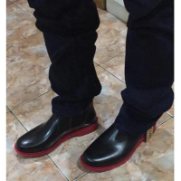Sepatu Boot Ap Hobby & Work/Sepatu Boots Ap Hobby And Work/Ap Boots Hobby And Work 39-42 Black Red