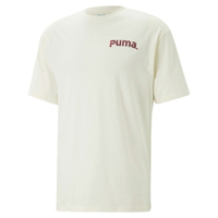 【滿額現折300】PUMA 短T 流行系列 P.TEAM 米白 粉LOGO 瘦子E.SO 短袖 T恤 男 62248665