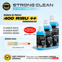 BONUS KUAS Pembersih Jamur Kaca, Kerak Body, Velg dan Mesin - STRONG CLEAN by : GARASI AGAN - Car Pe
