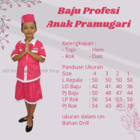 Baju Profesi Anak Pramugari