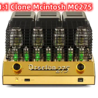 Latest Hot Sell 1:1 Clone/Copy Mcintosh MC275 Classic Hifi Tube Power Amplifier Output Power 75W*2 kt88 Tube Amplifier