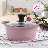 韓國ARTE陶瓷不沾雙耳湯鍋-20cm-1支組(陶瓷湯鍋)