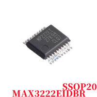 【5pcs】100% New MAX3222EIDBR AX3222EIDBR SSOP20 Chip