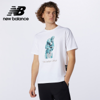 [New Balance]藝術家短袖上衣_男性_白色_MT13556WT