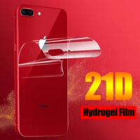 Front Back Silicone Hydrogel Film For apple iPhone 12 13 11 14 15 Pro Max X XR 7 8 Plus SE 2020 Protective TPU Screen Protector