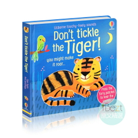 Usborne Touchy-feely sounds Don't Tickle the Tiger！ | 觸摸 | 聲音 | 音效 | 有聲 | 寶寶 | 硬頁 | 原文 | 老虎