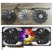 New 87MM Cooler Fan Replacement For Asrock AMD Radeon RX 6600 6700 XT 6800 Phantom Gaming Graphics Video Cards Cooling Fans