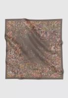 Buttonscarves Singapore 2 Voile Square - Root