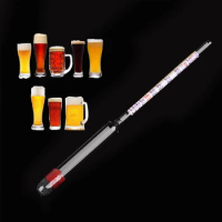 1PC Glass Household Alcohol Meter 0-96 Distillation Alcohol Machine Fermentation Brew Hydrometer Tester For Alcohol Product