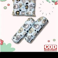 1 SET BANTAL BAYI KARAKTER - BANTAL BAYI PEANG DAN 2 BANTAL GULING