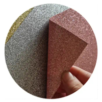 5 Sheets 8*12 Inch 200Gsm Rose Pink Glitter Cardstock Paper, Double Sided Glitter Card Stock for Crafts
