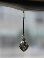 復古黃銅驅魔鈴鐺鑰匙扣純銅吊墜女國風掛件男吉祥白銅鈴精致禮品