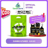 Scitec Nutrition Jumbo Gainer 6.6kg 6600gr Weight Gainer Mass Gainer Coklat | Sachet Gainer