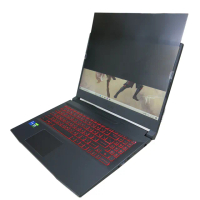 【Ezstick】MSI 微星 Katana GF66 11UE 筆電用 防藍光 防窺片(左右防窺)