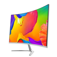 Hot Selling 32 inch 75Hz HD 1080P Curved Screen Narrow Frame MVA LCD Display Gaming Monitor