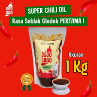 Super Chili Oil Jogo Jago Rasa Seblak Gledek Pouch 1 kg