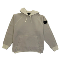 【Stone Island】灰白色 棉 帽T 連帽上衣(751960110V2061)