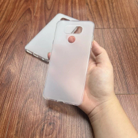 Ốp lưng dẻo silicon cho LG G6 PLus trắng nhám và chống bám vân tay
