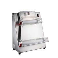 pizza bread baking counter top commercial flour moulder dough sheeter machine dough roller pastery sheeter machine