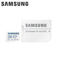 【滿額現折$330 最高回饋3000點】   【Samsung 三星】2021 EVO Plus microSD 256GB 記憶卡【三井3C】