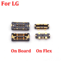 2Pcs Battery Flex Holder Plug Board FPC Connector Contact For LG V35 Plus V350 G710 Q910 G7 One Fit Q850 ThinQ G7Plus V35Plus