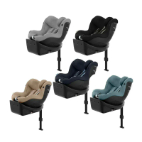 【安琪兒】德國 Cybex Sirona G i-size Plus 旋轉型汽車安全座椅-岩灰藍
