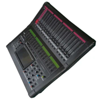 Professional audio mixer with power amplifier mixer for sound system line array mixer