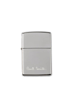 ไฟแช็ก PAUL SMITH LOGO ZIPPO EMPTY สีเงิน