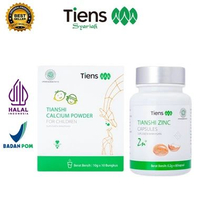 Paket Peninggi Badan Anak Tiens Susu kalsium For Children dan Zinc Capsules Susu Peninggi Anak 1 Bot