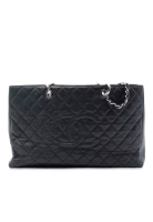 Chanel 二手 Chanel Caviar Grand 購物托特包 XL