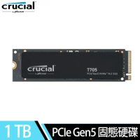 美光Micron Crucial T705 1TB PCIe Gen5 M.2 SSD固態硬碟(無散熱片)
