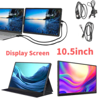 Laptop Extended Display Screen LCD Laptop Screen Extender Portable Monitor Extend Screen Display FHD 1920X1080 HDMI-Compatible