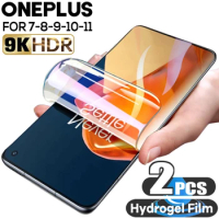 Full Cover Curved Front Hydrogel Soft Film For OnePlus 7 7T 9 10 11 Pro 8T 8 Screen Protector For OnePlus 9R 9RT 10T 11R