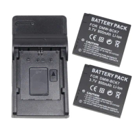 DMW-BCK7E Camera Battery or USB Charger For Panasonic NCA-YN101F Lumix DMC-FS14 FS16 FS18 FS22 FS28 FS35 FS37 FS40 FS45 FT20